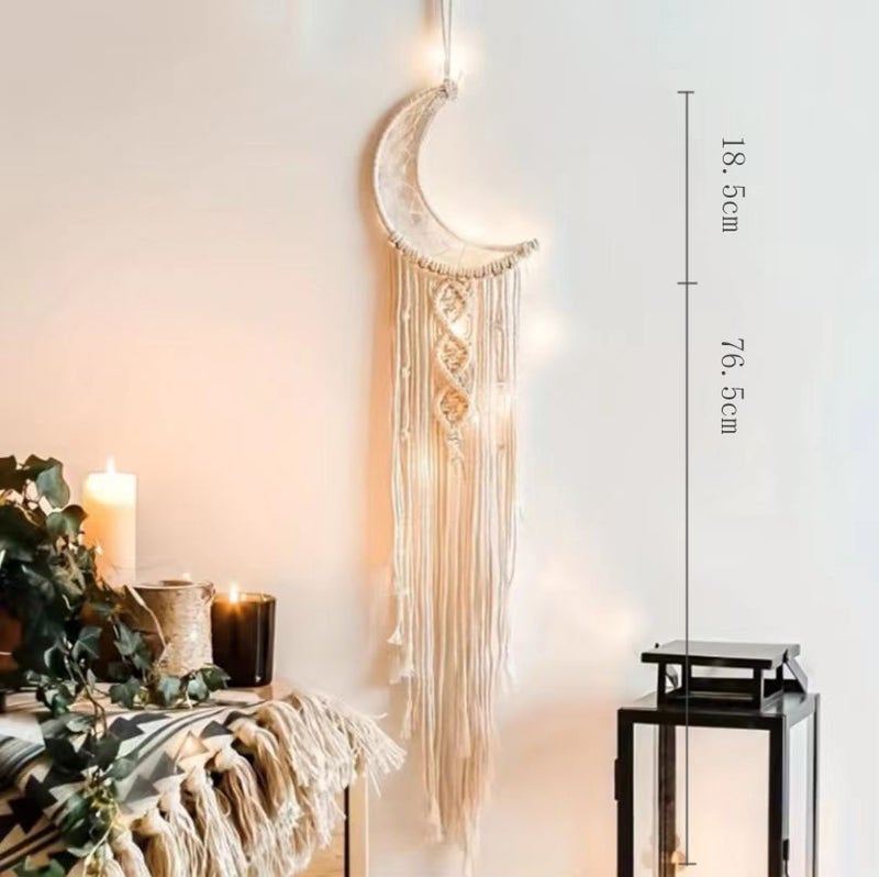 Explosions European-Style Artificial Woven Cotton Rope Tapestry Tassel Home Wall Hanging Decoration Soft Outfit Collection - Image 5